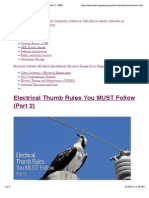 Preview of "Electrical Thumb Rules You MUST Follow (Part 2) - EEP"