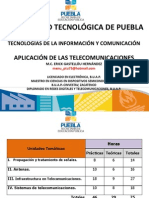 Aplicación de Las Telecomunicaciones