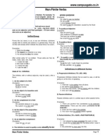 Non - Finite Verbs