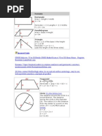 Shapes Formula Rectangle:: Sponsored Links