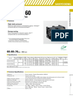 Counter Rotating Fan: High Static Pressure