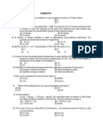 Chemistry Jee Main