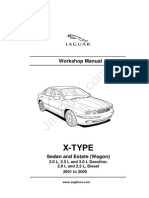 Jaguar XType WorkshopManual