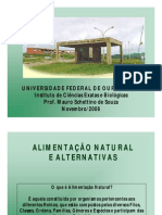 16 Alimentos Vivos para Aquacultura