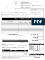 Online Summary Form