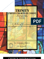 Trinity United Church of Christ Bulletin July 8 2007