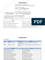 Active and Passive Voice