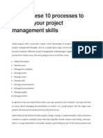 Project Management Skills