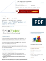 Trixbox - Um PABX IP Gratuito em Apenas 20 Minutos