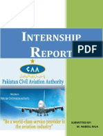 CAA Finance Internship Report