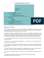 T.9 Contaminación de Las Aguas