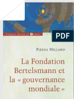 Hillard Pierre - La Fondation Bertelsmann Et La Gouvernance Mondiale