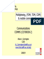 Multiplexing TDM FDM Dan CDM