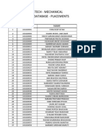 Class Database - Analysis