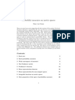 GAANS-Probability Measures On Metric Spaces