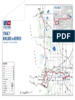 USA Pro Challenge 2014 Stage 7 Map