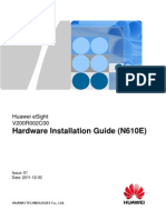 Huawei Esight Hardware Installation Guide (N610E) (V200R002C00 - 01) PDF