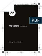 Motorola EX128 Manual Utilizare