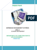 Dbms Unit-5 Notes