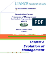 Chapter 2 - Evolution of Management