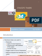 STM32F3 Timers
