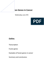 Fusion Gene in Cancer