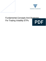 Fundamental Concepts and Strategies For Trading Volatility ETPs