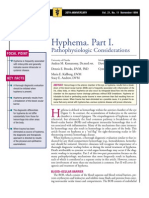 Hyphema. Part I