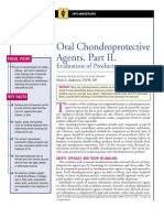 Oral Chondroprotective Agents - Part II