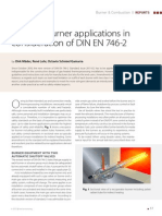 Practical Burner Applications of DIN en 746-2