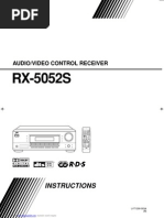 JVC RX 5052s