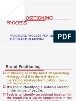 Brand Positioning Process