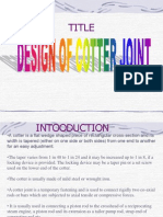 Design of Socket and Spigot Joint