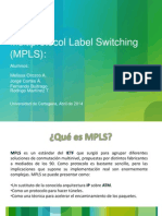 Introducción A Multiprotocol Label Switching (MPLS)