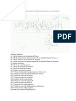 325D y 329D Excavadoras Sistema Hidráulico