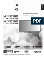 LC-46SV602B LC-42SV602B LC-42SV502B LC-32SV502B: Televisor de Cristal Líquido