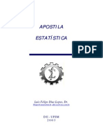 Apostila de Estatística - UFSM - Prof. Dr. Luis Felipe Dias Lopes