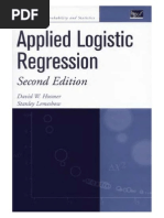 D. W. Hosmer & S. Lemeshow - Applied Logistic Regression - 2nd Edition 2000