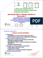 Eurocode 3 Stress Ratio Presentation 5 by Lee CK