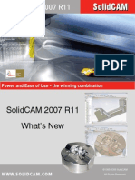 Whats New in SolidCAM2007 R11