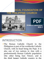 The Historical Foundation of The Philippine Church