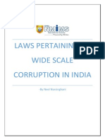 Corruption in India and Laws To Keep To A Check