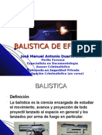 BALISTICA DE EFECTO - Autor - José - Duarte - Ulloa - 2008