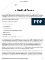 Classify Your Medical Device