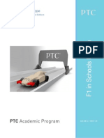 F1 in Schools R-Type: Creo Parametric - Academic Editions