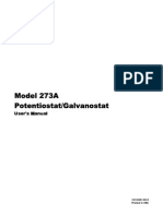 273a Potentiostat Manual