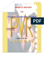 PVR Cinemas Marketing Strategy