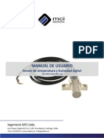 Manual Sensor Humedad y Temperatura