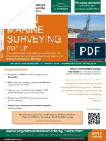 MSC in Marine Survey