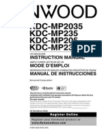 Kenwood KDC MP2035